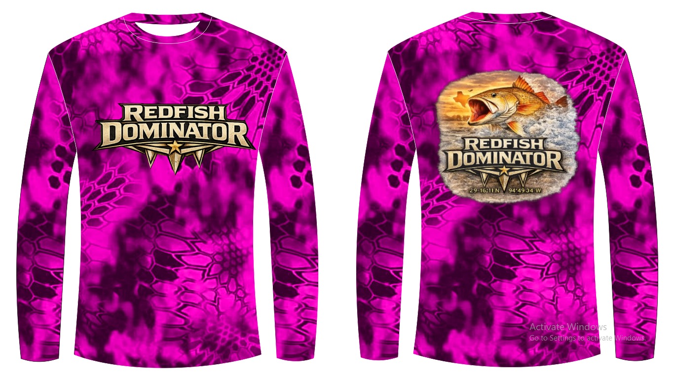 Redfish Dominator Hooded Fishing Shirt