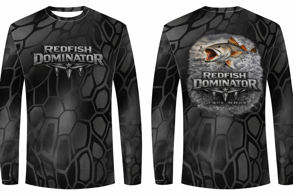 Redfish Dominator Hooded Fishing Shirt