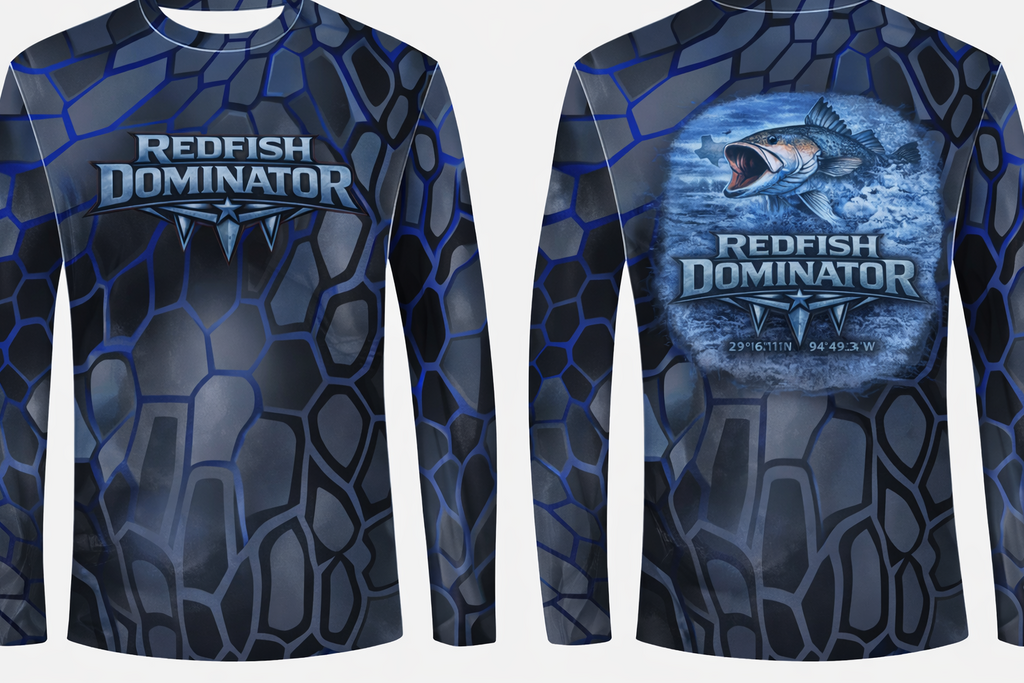 Redfish Dominator Hooded Fishing Shirt